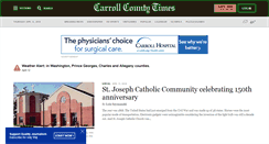 Desktop Screenshot of carrollcountytimes.com