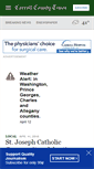 Mobile Screenshot of carrollcountytimes.com